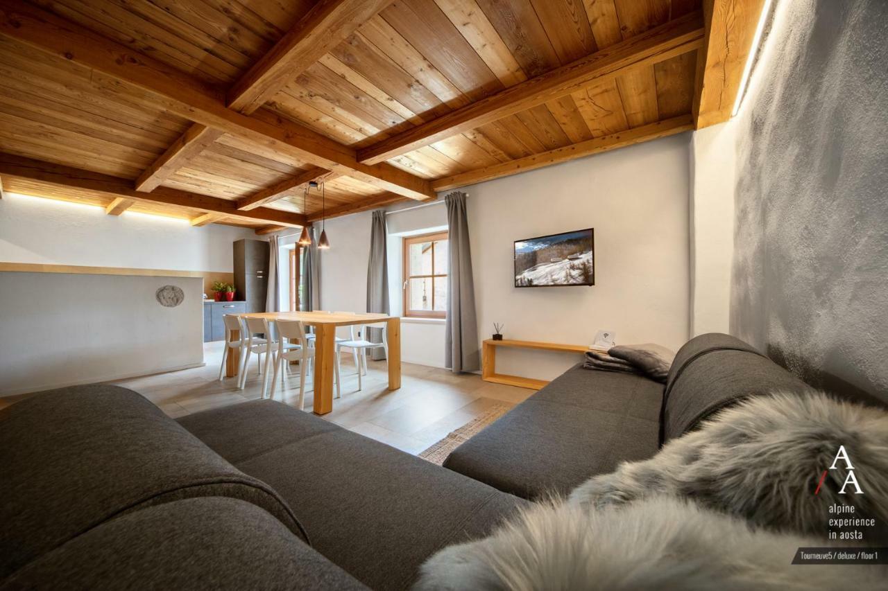 Alp Apartments Ski & Bike - Tourneuve5 Aosta Eksteriør billede