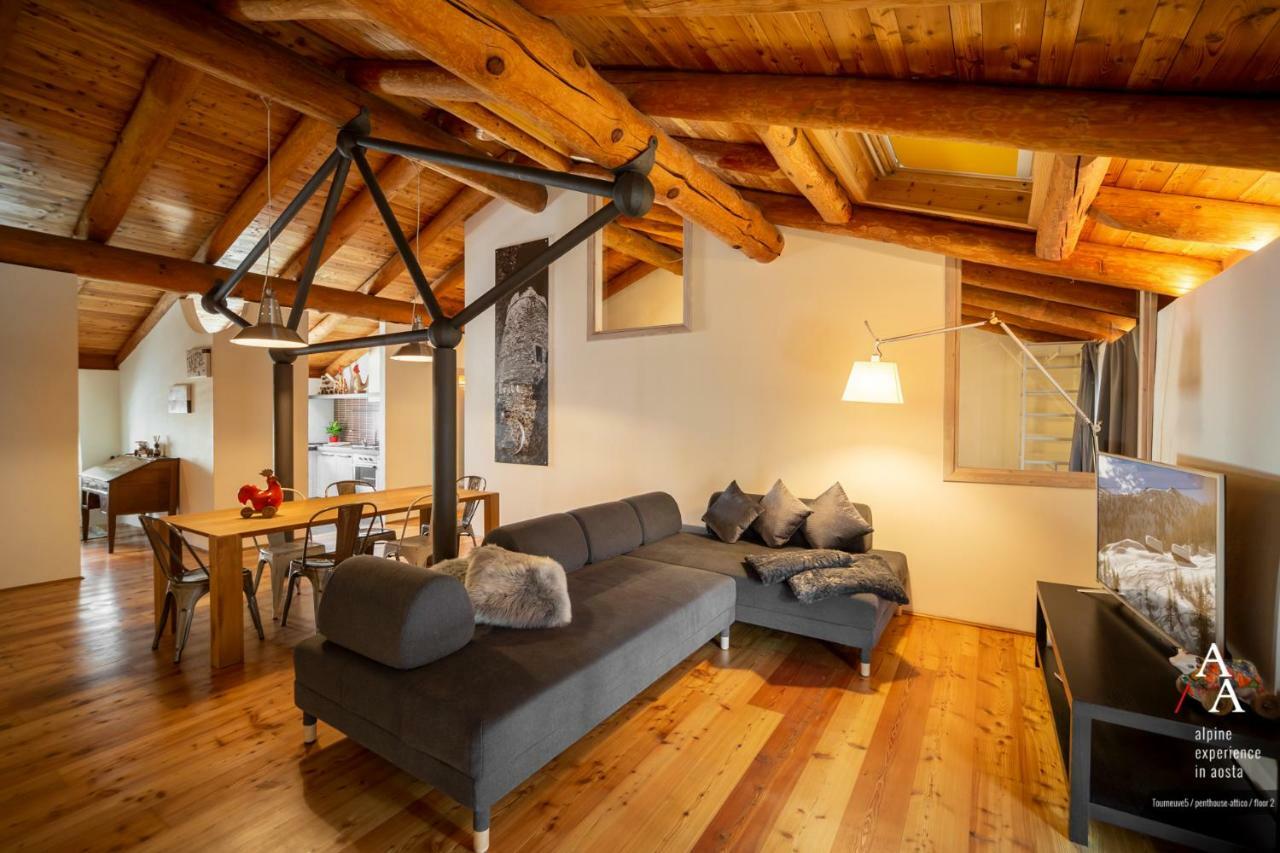 Alp Apartments Ski & Bike - Tourneuve5 Aosta Eksteriør billede