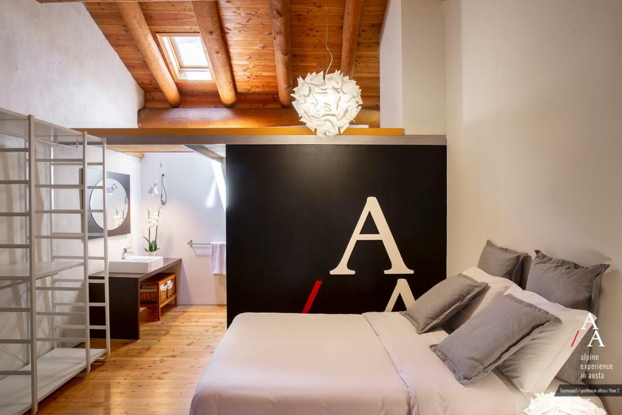 Alp Apartments Ski & Bike - Tourneuve5 Aosta Eksteriør billede